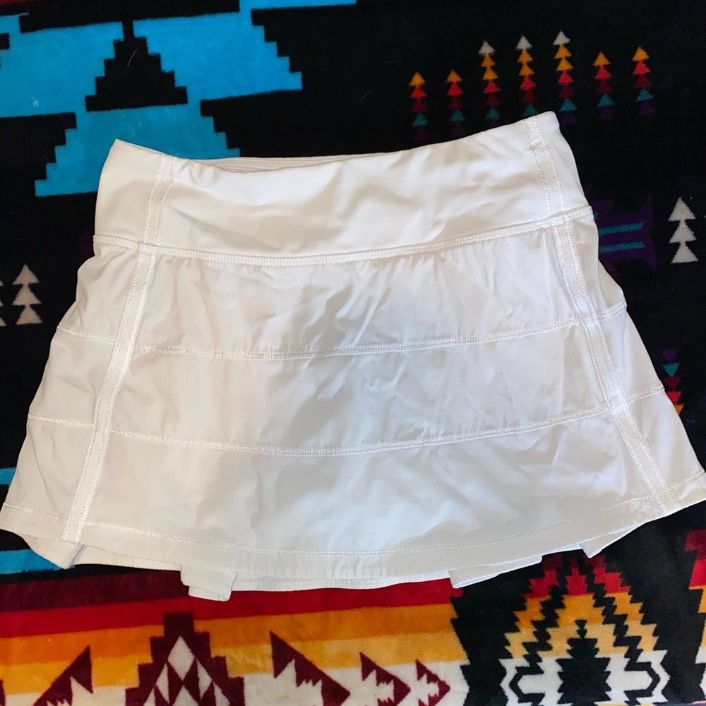 White Lululemon Skirt Size 2